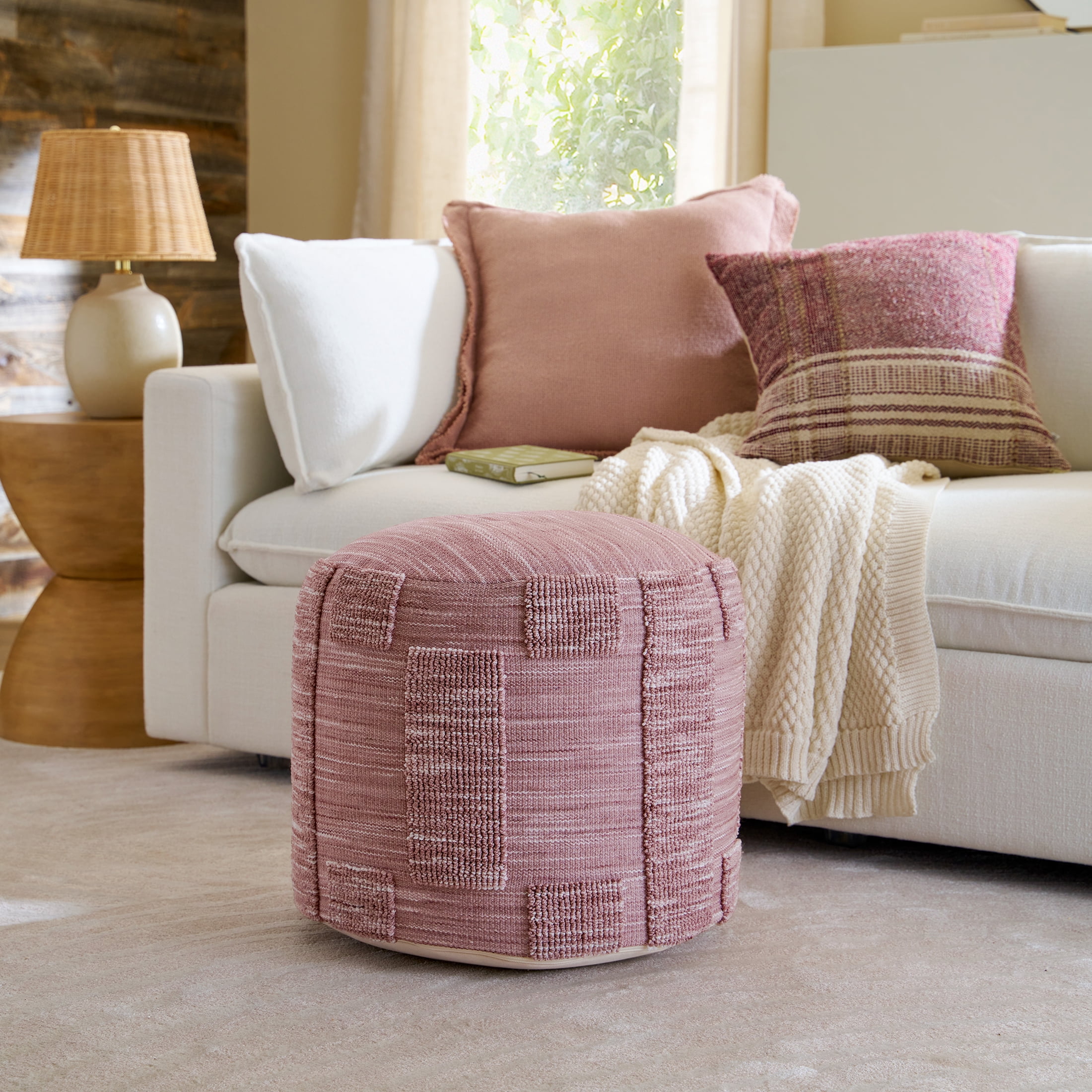 Better Homes & Gardens Space Dye Pouf Cover