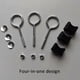 thumbnail image 3 of 12 pcs Trampoline Screws, Trampoline Screws, Trampoline Replacement Screws, Trampoline Stability Tool for Outdoor Trampolines, 3 of 5