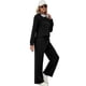 thumbnail image 4 of Conjunto deportivo de dos piezas para mujer WIHOLL, pantalón negro tipo lounge, 4 of 5