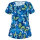 thumbnail image 1 of Pntutb mujeres moda manga corta cuello tops uniforme de trabajo blusa camisa Pntutb Pntutb-5796, 1 of 3