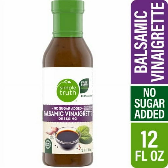 Simple Truth No Sugar Added Balsamic Vinaigrette Salad Dressing