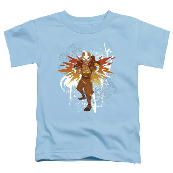 Avatar The Last Airbender Flower and Fish Aang Unisex Toddler T Shirt