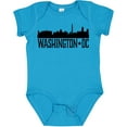 thumbnail image 3 of Inktastic Washington Dc City Skyline Boys or Girls Baby Bodysuit, 3 of 5