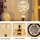 thumbnail image 4 of Luz nocturna Golden Bulb - Lámpara de mesa portátil a pilas con LED blanco cálido - Lámpara decorativa de escritorio - 4,1x4,1x6,24 pulgadas, 4 of 8