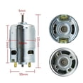 thumbnail image 3 of 1 piece 895 DC 12V 6000RPM Para DIY Pequeño Motor De Taladro Eléctrico Cola Cojinete de engranaje alto, 3 of 8