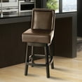 thumbnail image 2 of Armen Living LC4048BAB Wayne Swivel Barstool, 2 of 3