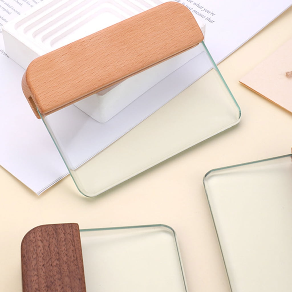 Tempered Glass Scraper Leathercraft Glass Slicker1eatherWorking Tool