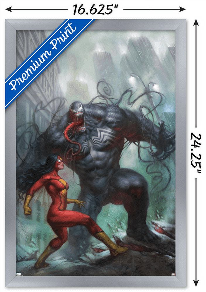 Marvel Comics - Spider-Woman - Venom #161 Wall Poster, 14.725" x 22.375", Framed