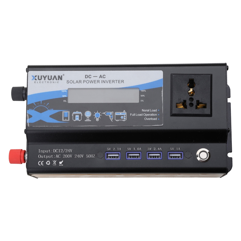 Pure Sine Wave Inverter 3000W - DC to AC Power Converter