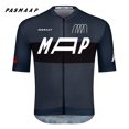 thumbnail image 3 of PASMAAP - Maillot de ciclismo de verano para hombre, camiseta de ciclismo de montaña o carretera, ropa de ciclismo de manga corta de equipo profesional de alta calidad, 3 of 4