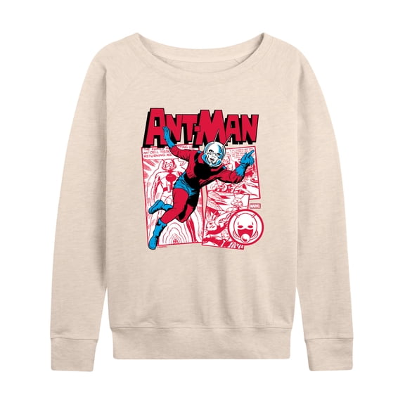 Marvel - Antman Retro - Women's French Terry Long Sleeve Shirt