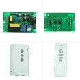 thumbnail image 2 of AC220V 2CH 433MHz Intelligent RF Wireless Remote Control Switch System and 1PCS 3 Key RF 433MHz Remote Controller 1527 Chip for Projection Screen Garage Door Electric Curtain, 2 of 7