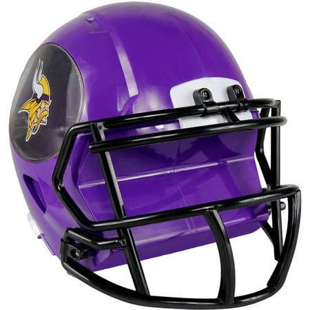Forever Collectibles NFL Mini Helmet Bank, Minnesota Vikings
