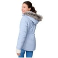 thumbnail image 3 of Free Country Girls' Long Bib Puffer Jacket Cornflower L, 3 of 7