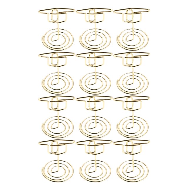 CRILSTYLEO 12Ud Carteles Dorado Metal Para Con Moderno Y Estable Para Uso Profesional