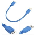 thumbnail image 1 of USB3.0 External Hard Drive Adapter Cord Blue, Fast Data Transfer With 5Gbps Transmission, Compatible For General Hard Disk, 1 of 8