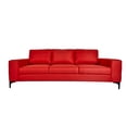 thumbnail image 1 of Sofa Kama Kessa Muebles Rojo 220 x 73 x 95 cm, 1 of 4