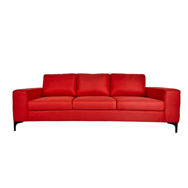 Sofa Kama Kessa Muebles Rojo 220 x 73 x 95 cm