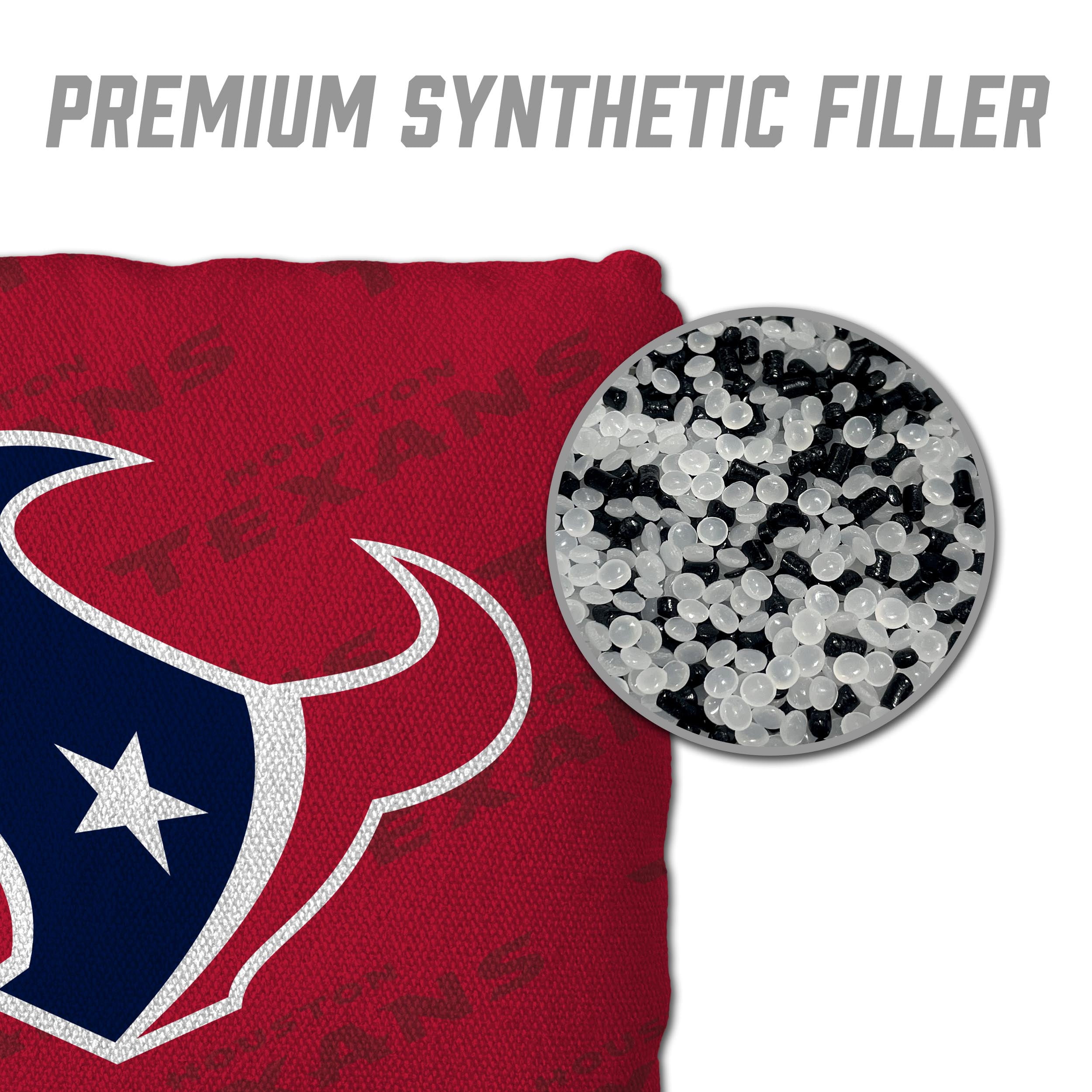 NFL Houston Texans Cornhole Bags - 4PK - Red
