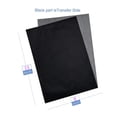 thumbnail image 3 of Papel De Calco De Transferencia De Papel De Carbono Negro, Suministros De Oficina Para Pintura De Grafito, Suficiente Tejido De Transferencia De Luz, 25 Uds. Speravity HA016921-00, 3 of 6