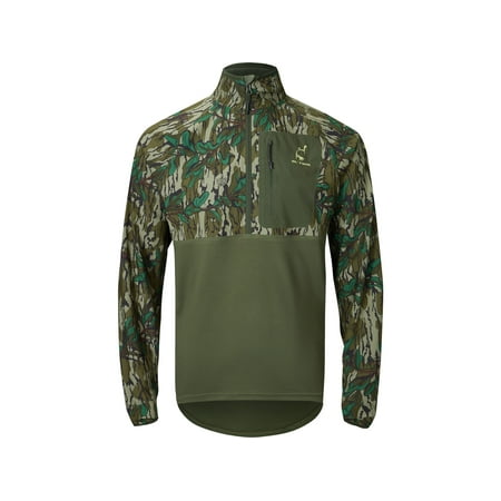 Ol Tom Men s SWT Eqwader Shirt Mossy Oak Greenleaf Medium