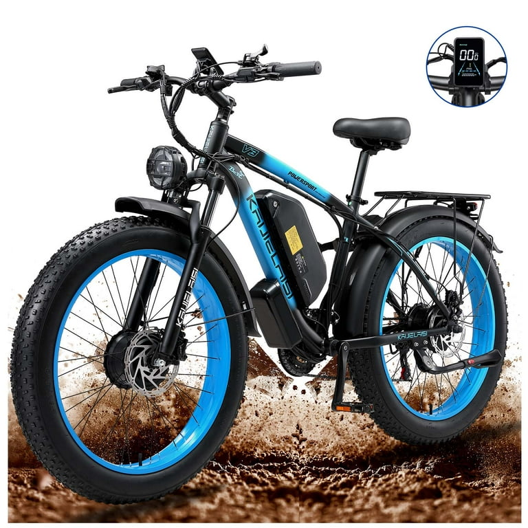 Electric mountain bicycle 48v18ah lithium battery 1000w motor fat bike 4.0 tires high speed brushless electric bike sale