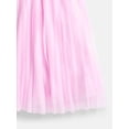 thumbnail image 3 of Wonder Nation Little Girls' Pleated Mesh Skirt, Sizes 4-10, 3 of 3