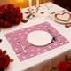 thumbnail image 5 of Decoraciones para San Valentín, adornos para San Valentín, regalos para San Valentín, manteles individuales con temática de San Valentín, manteles individuales para decoración de fiestas, manteles ind, 5 of 7