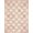 Pink, Pattern 9, variant on ODIKA 8'x10' Washable Area Rug Quicksand Boho Faded Rosette Symmetrical Decorative Print Pink for Dining Room, Large Office, Lounge, Non-Slip Chair-Friendly Mat