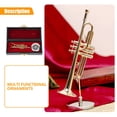 thumbnail image 5 of Wind Instrument Model Mini Trumpet Realistic Mini Instrument, 5 of 6