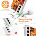 thumbnail image 2 of Orange Vibes Case for Samsung Galaxy S22 Plus ,Aesthetic Art Design Pattern TPU Shock Proof Cover Case, 2 of 4