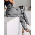 thumbnail image 3 of Surakey Women Yoga Pants Tie Dye Leggings High Waist Trousers Tummy Control Stretchy Pant Athletic Workout Running Bottoms Jeggings, 3 of 10