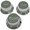 Chrome, variant on AxLabs Strat-Style Knob Set (3)