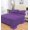 Violet, variant on Super Soft Bamboo Bed Sheet Sets, 1800 Thread Count, Hypoallergenic and Machine-Washable, Violet Color 4 Piece Set