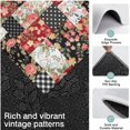 thumbnail image 3 of Pioneer Flower Floral Print Pattern Kitchen Rugs Sets Of 3,Kitchen Runner Rugs Non Skid Washable,Decorative Kitchen Floor Mats for Kitchen,Sink,Laundry,17"x30"+ 17"x47" + 17"x59", 3 of 6