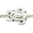 thumbnail image 6 of Women Silver Metal Chain Water Ocean Turtle Charm Belt M L XL, 6 of 9