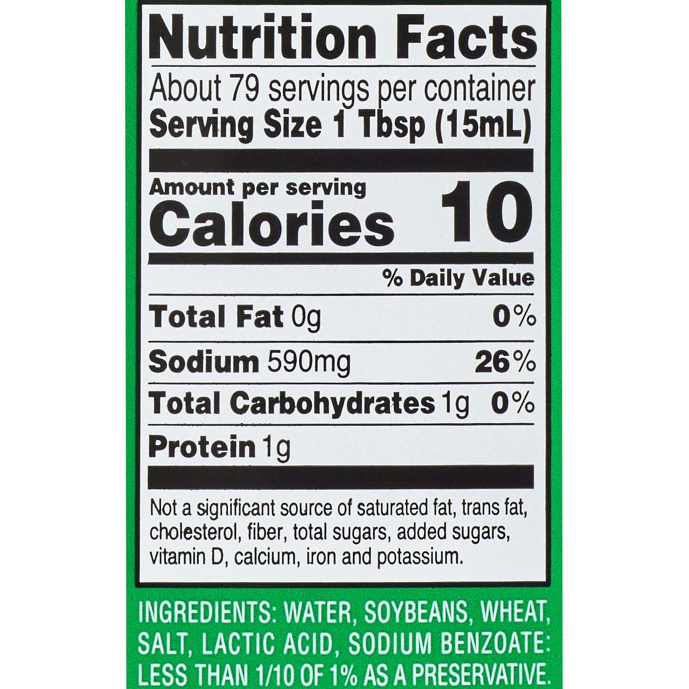 Kikkoman Less Sodium Soy Sauce, 40 oz Bottle