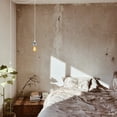 thumbnail image 7 of Kiven Plug in Industrial Pendant Light, Pulley Hanging Light with 15FT Plug-in Cord and Dimmer Switch, Vintage Style Metal Ceiling Pendant Light,Silvery Finish, 7 of 7
