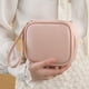 thumbnail image 1 of Bolsa Compacta de Cuero para Guardar Compresas Sanitarias – Neceser de Viaje con Asa, Organizador de Maquillaje para Mujeres, Práctica Cartera de Mano para El Bolso, para El Día a Día o para Una Noch, 1 of 7