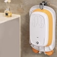 thumbnail image 4 of weibbin Toilet Basin Rack With Non Perforated Hook Strong And Seamless Wall Mounted Storage Suction Cup Storage Rack, 4 of 6
