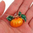 thumbnail image 5 of 2 broches de calabaza de aleación de Halloween con solapa de aceite de goteo, broche de diamantes de imitación brillante, regalo de Halloween, decoración de disfraces, insignias de estilo aleatorio, 5 of 5