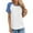 Blue, variant on Rezuofi 2 Pcs Short Sleeve T Shirts for Women Workout Casual Summer Tops Loose Fit Cute Basic Tees