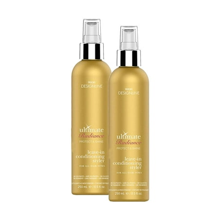 Ultimate Radiance Leave-In Conditioning Styler, 8.5 oz - Regis DESIGNLINE - Deep Conditioner Treatment that Reconstructs Damaged Hair and Repairs Split Ends (8.5 oz (2 (Best Deep Conditioner To Repair Damaged Hair)