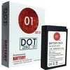 DOT-01 Brand 1800 mAh Replacement Olympus BLS-1 Battery for Olympus E-P1 Compact System Digital Camera and Olympus BLS1