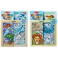 Melissa & Doug Stained Glass Made Easy Activity Kits Set Ocean and