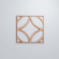 thumbnail image 5 of Ekena Millwork 7 3/8"W x 7 3/8"H x 1/4"T Extra Small Crosby Decorative Fretwork Wood Wall Panels, Cherry, 5 of 14