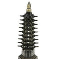 thumbnail image 4 of LeeQinersw Retro Metal Model Pagoda Tower World Architecture Buliding Figurines Statue, 4 of 9