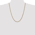 thumbnail image 2 of Real 14kt Yellow Gold 2.5mm Byzantine Chain; 24 inch; Lobster Clasp; for Adults and Teens; for Women and Men, 2 of 5
