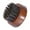Brown, variant on BELOVING Bàn Chải Râu Bằng Gỗ Lông Heo Rừng Làm Mềm Mặt Tròn Nhỏ Cho Brown