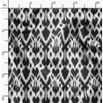 thumbnail image 2 of Soimoi Poly Canvas Black Fabric By the Yard - 56 Inch Wide - Ikat Fabric - Elegant and Traditional Patterns for Stylish Creations Printed Fabric, 2 of 6